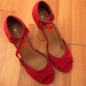 Restricted Heeled Sandals